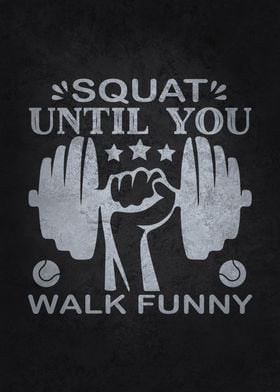 Squat Until You Walk Funny