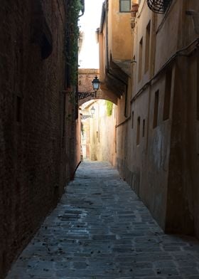 Old street in Italy