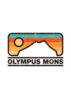 Olympus Mons Mars Vintag 2