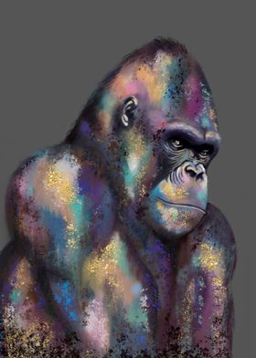 Gorilla in Color