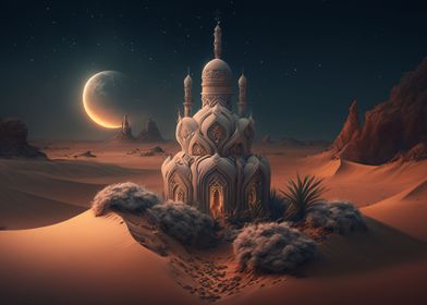 ramadan mosque background