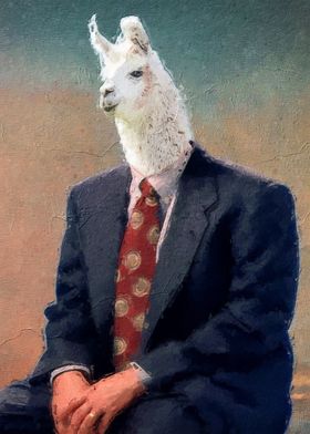 Llama meme