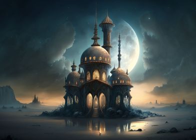 ramadan mosque background