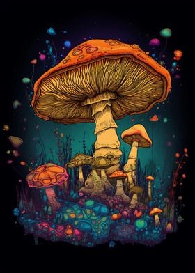 Psychedelic Mushroom