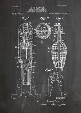 explosive missile 1921