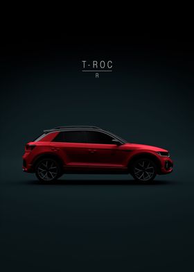 2022 VW TRoc R Kings Red 