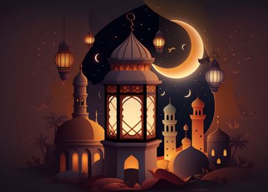 ramadan mosque background