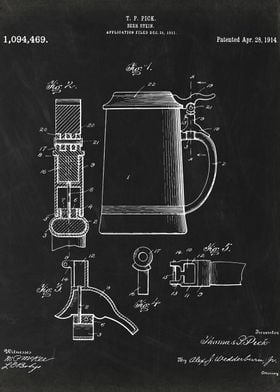 Beer Stein patent