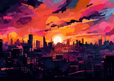 Urban Sunset