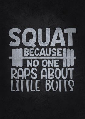 Squat vs Rap Little Butts