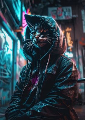 Cyperpunk Cat