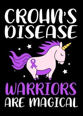 Crohns Warrior Unicorn