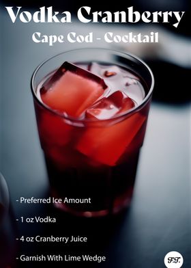 Vodka Cranberry Cocktail