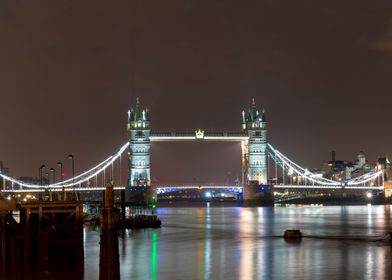 Tower Bridge by night