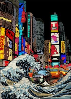 Great Wave Off TimesSquare