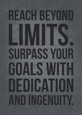 Push Beyond Limits