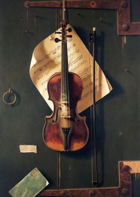 Still Life with Violin