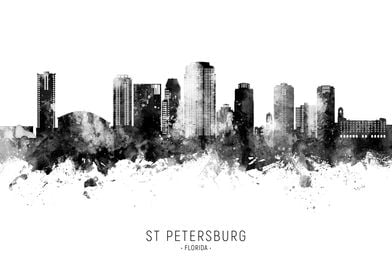 St Petersburg Skyline