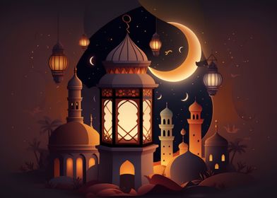 ramadan mosque background