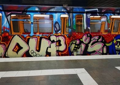 Graffiti on the Subway