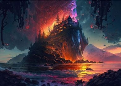 Fantasy landscape