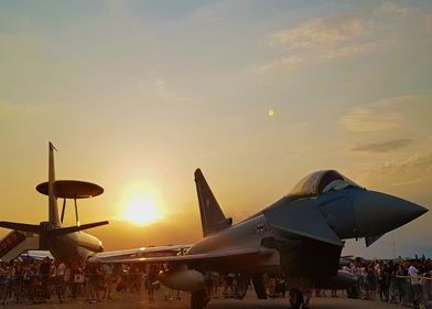 Air Forces at Sunset