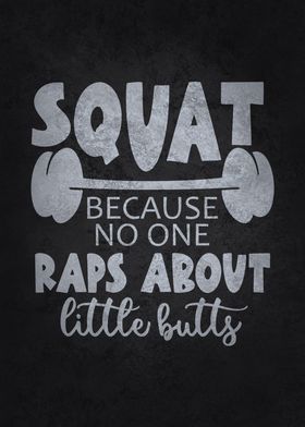 Squat vs Rap Little Butts