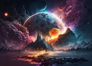 Space Fantasy landscape