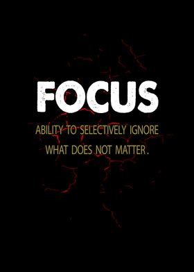 Focus Motivation