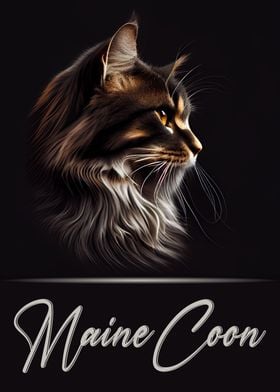 Elegant Maine Coon