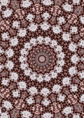 Lacy brown Kaleidoscope 1