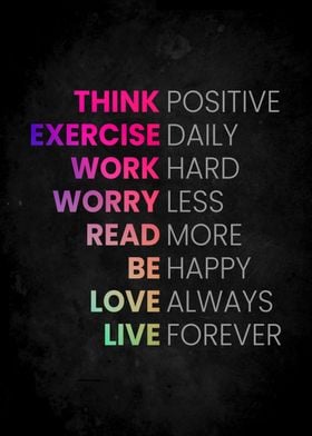 think positive