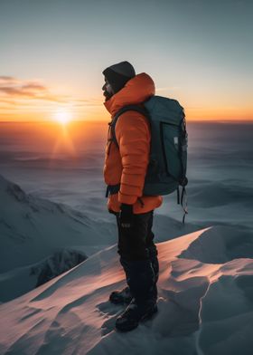 Sunset at Mountain Top