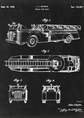 Aerial Fire Truck patent