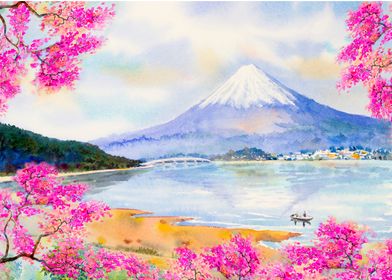 Painting Mount Fuji