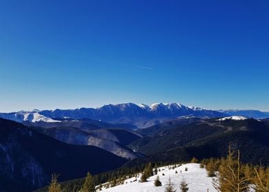 Panorama with Mountains