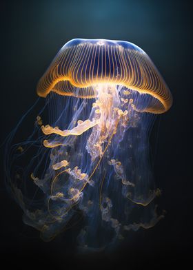 neon jellyfish