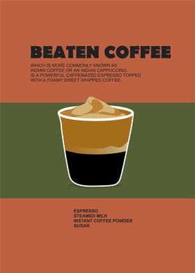 beaten coffee