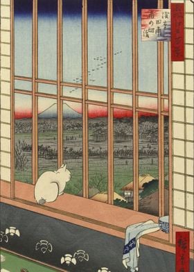 Utagawa Hiroshige Asakusa
