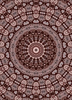 Lacy brown Kaleidoscope 4