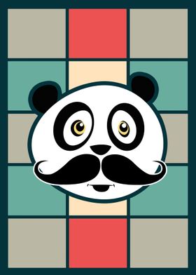 Mustache Panda