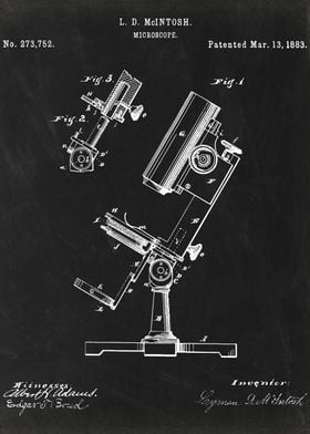 Microscope patent