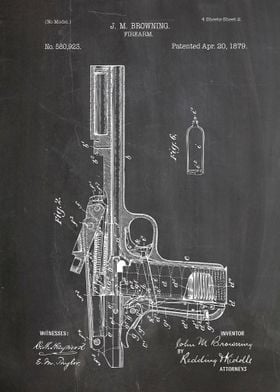 1879 gun patent 