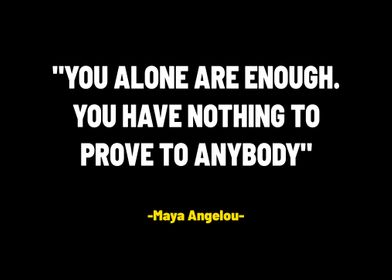 Quotes about You Alone