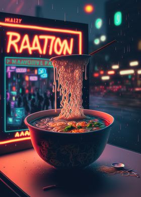 ramen japan neon