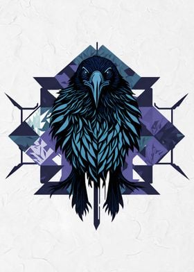 Geometric Raven