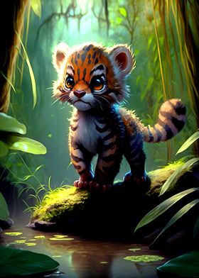 Cute Tiger