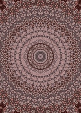 Lacy brown Kaleidoscope 5