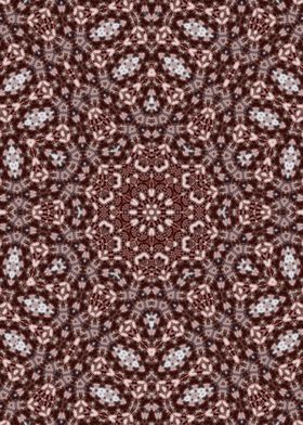 Lacy brown Kaleidoscope 3