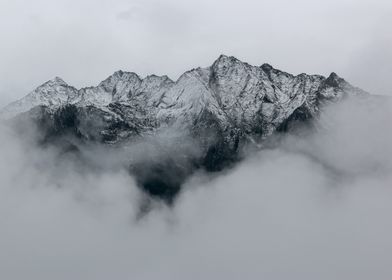 Mountains and Clouds